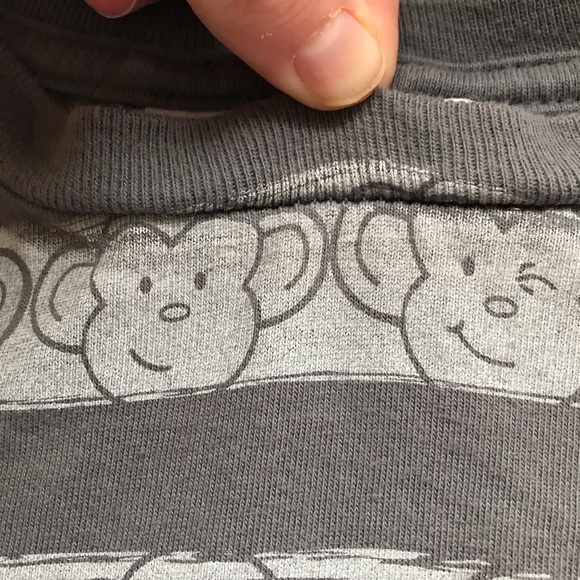 AEROPOSTALE monkey business design tshirt - Picture 3 of 6